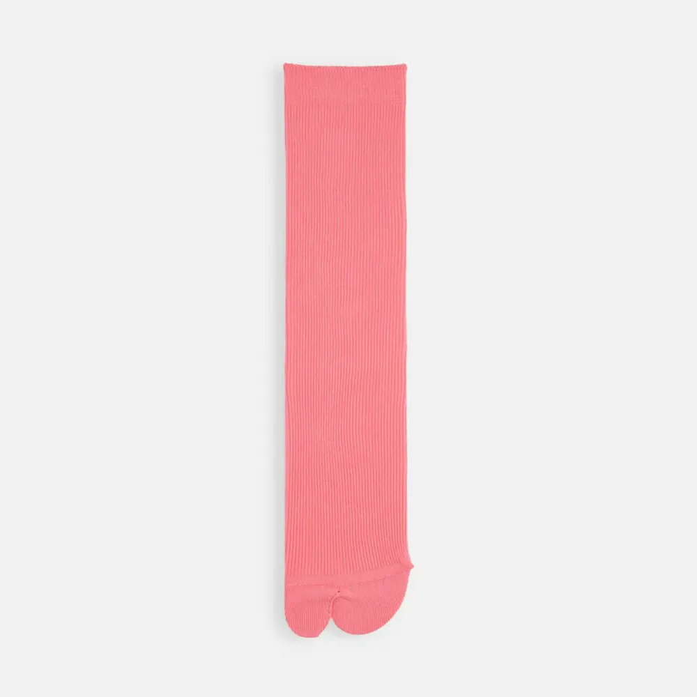 Ribbed Tabi Crew Socks - Image 8