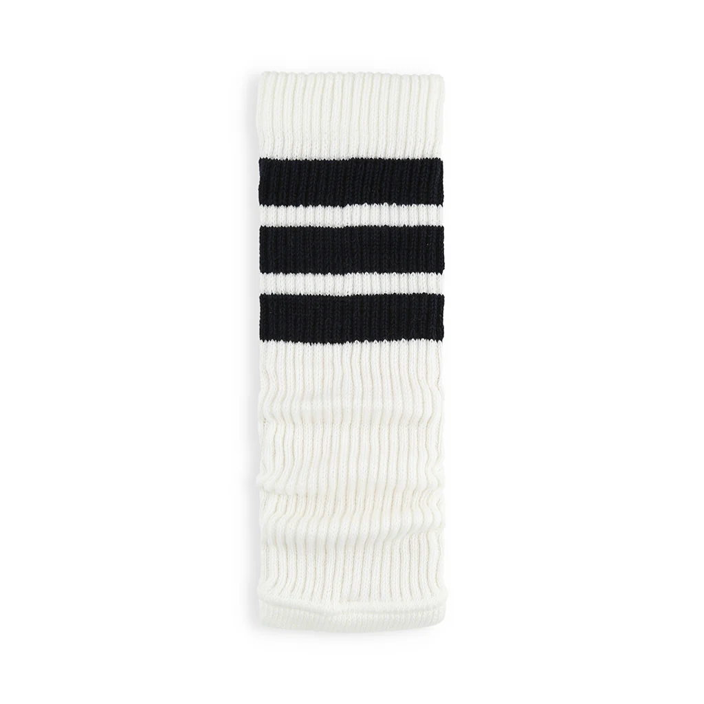 Sandwich-Stripes Cotton Leg Warmers - Image 4