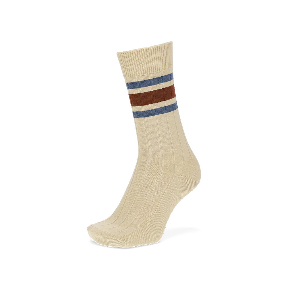 Sandwich-Stripes Crew Socks - Image 4