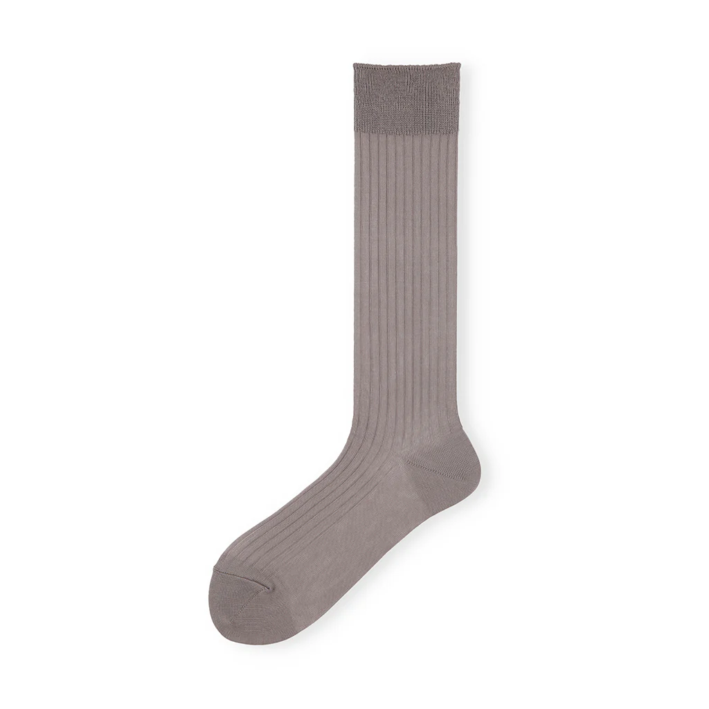 Sheer Cotton Crew Socks - Image 5