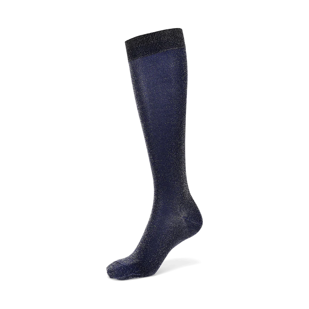 Soft Lamé Semi-Sheer  Knee-High Socks - Image 6