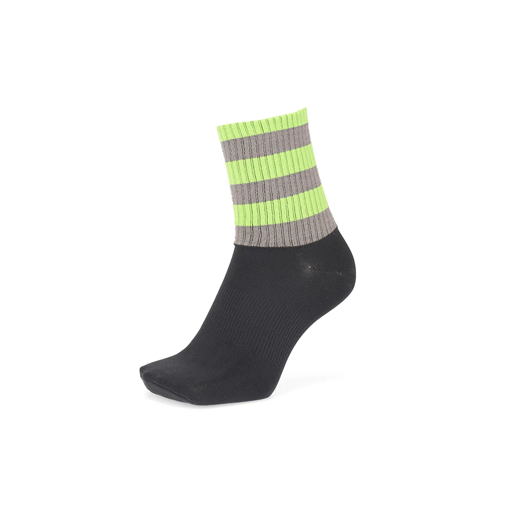 Striped Reflector Crew Socks - Image 11