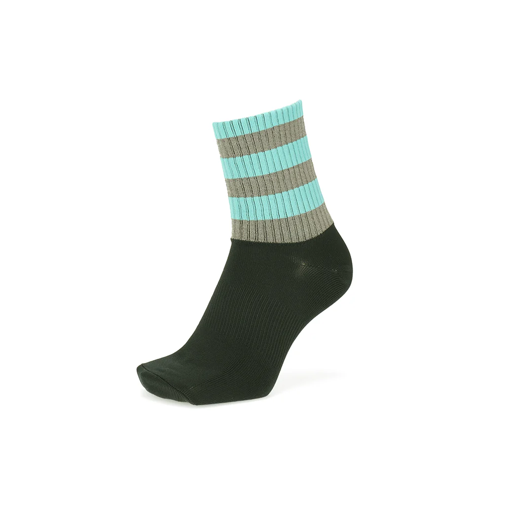Striped Reflector Crew Socks - Image 12