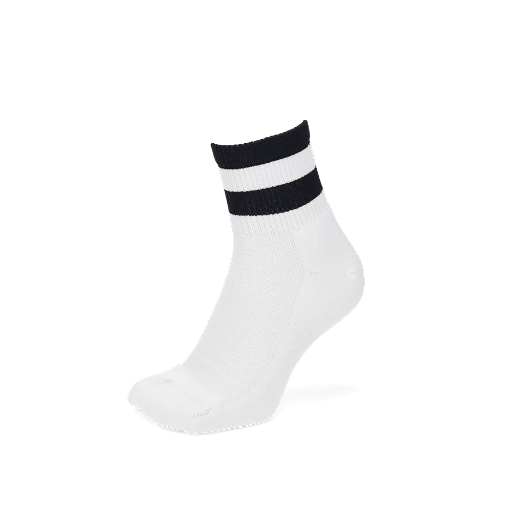 Striped Washi Tabi Quarter Socks - Image 3