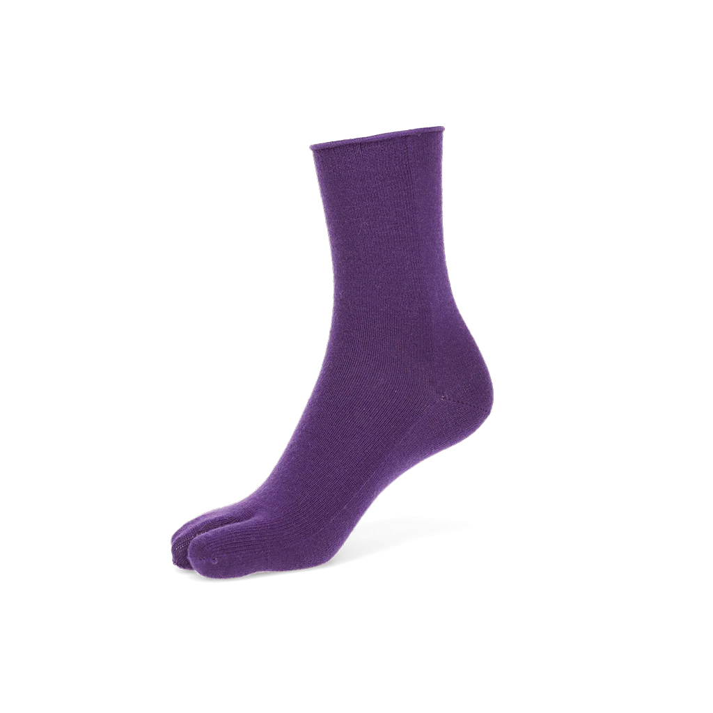 Super Extra Fine Merino Wool Tabi  Crew Socks - Image 16