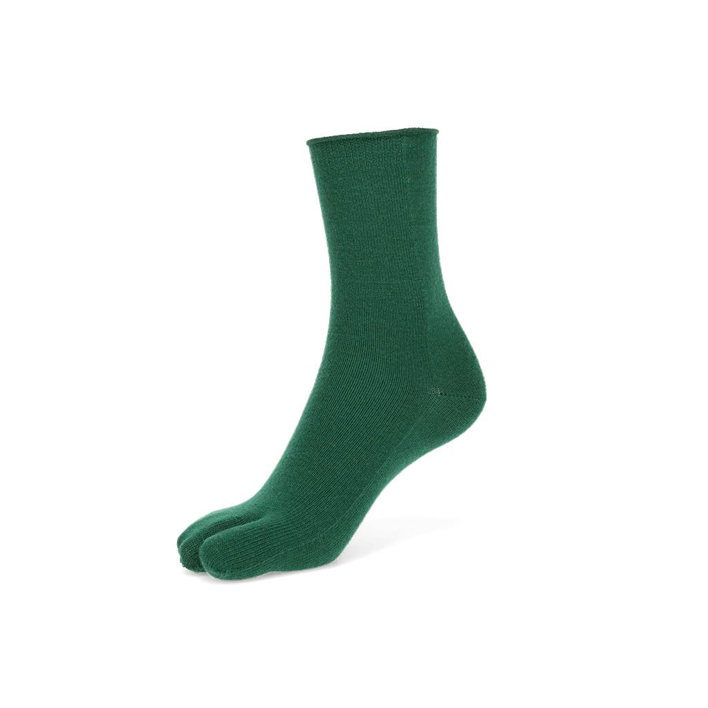 Super Extra Fine Merino Wool Tabi  Crew Socks - Image 20