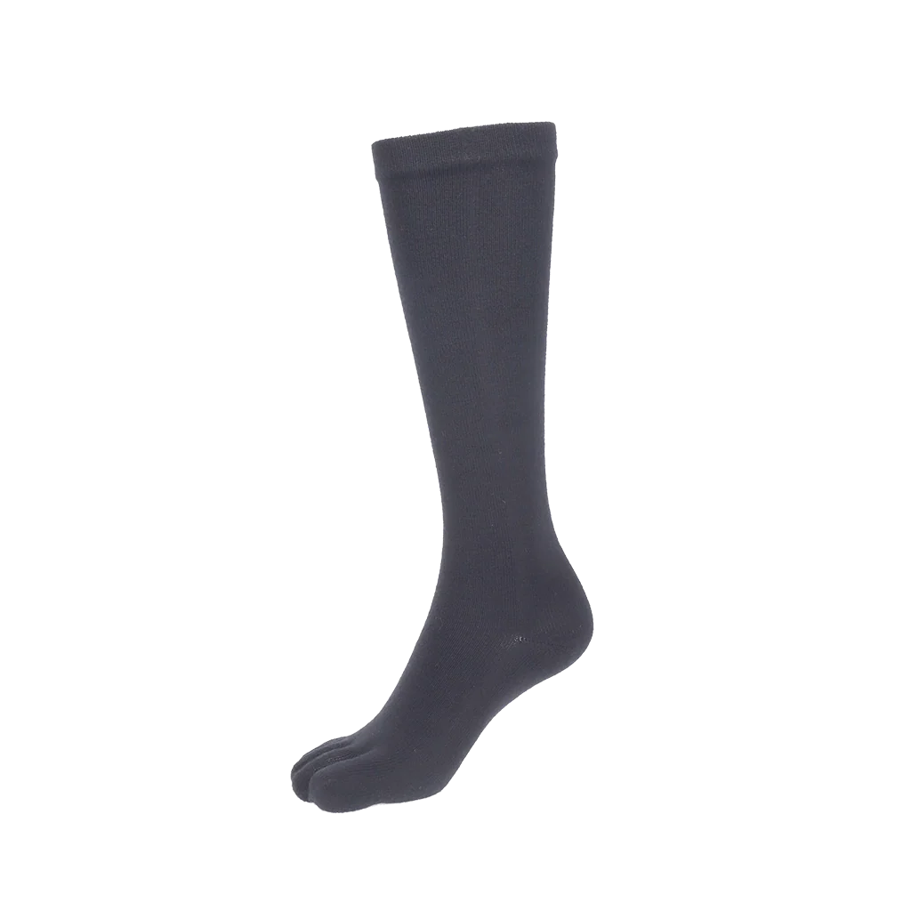 Super Extra Fine Merino Wool  Toe Knee-High Socks - Image 3