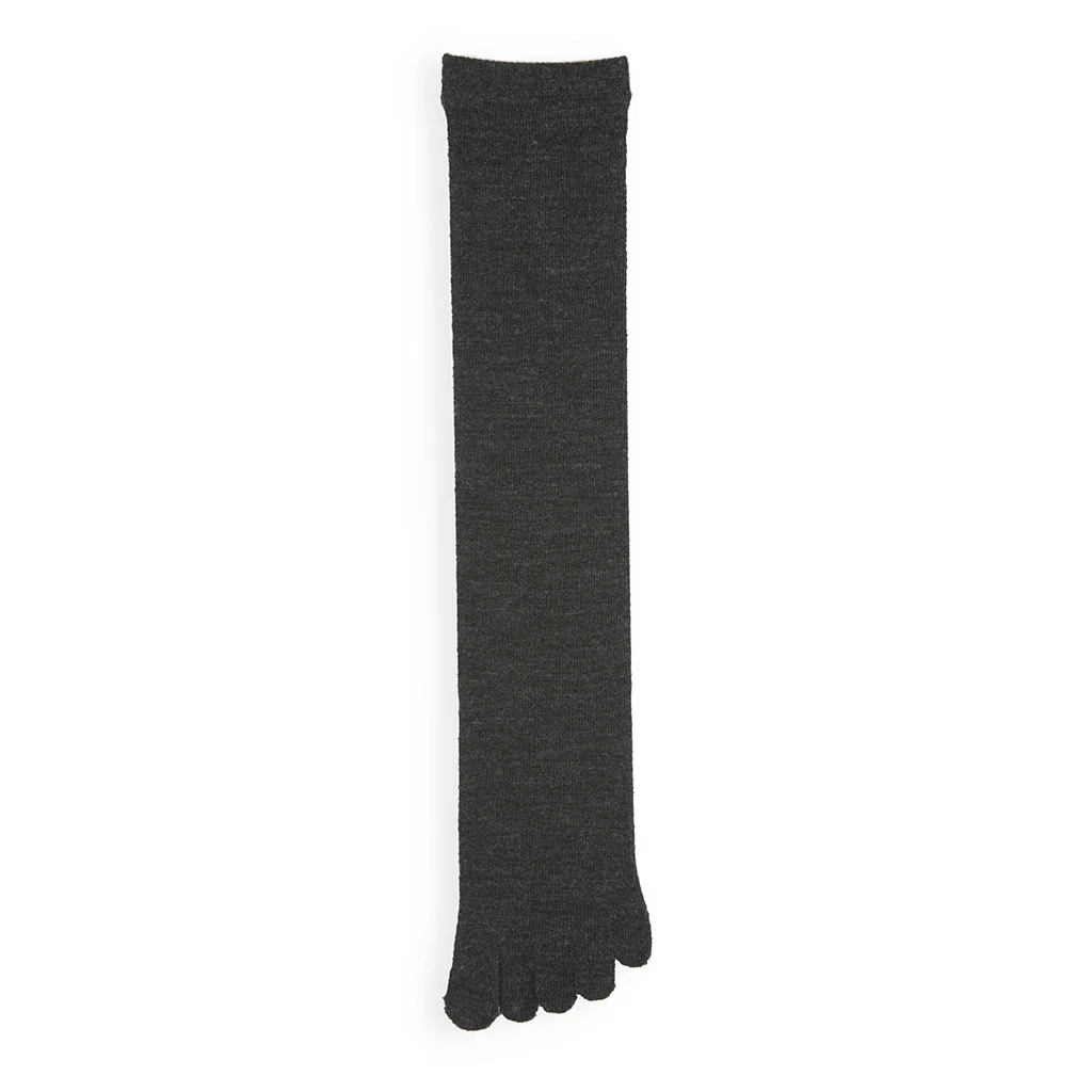 Super Extra Fine Merino Wool  Toe Knee-High Socks - Image 4