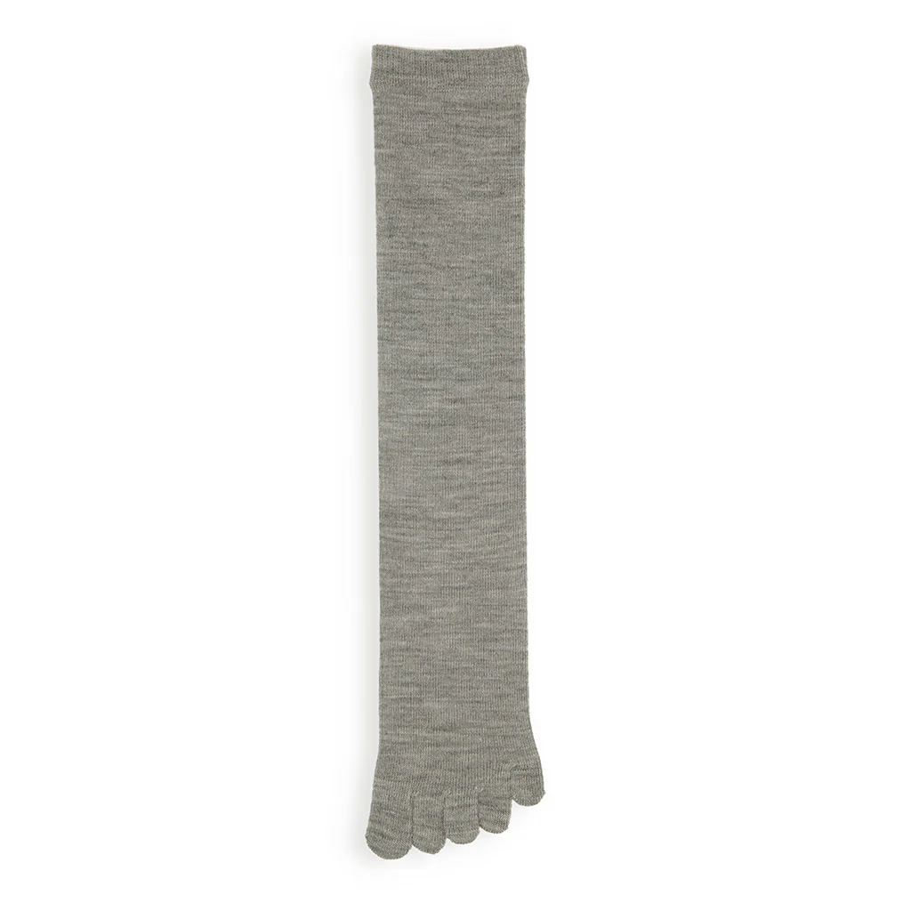 Super Extra Fine Merino Wool  Toe Knee-High Socks - Image 6