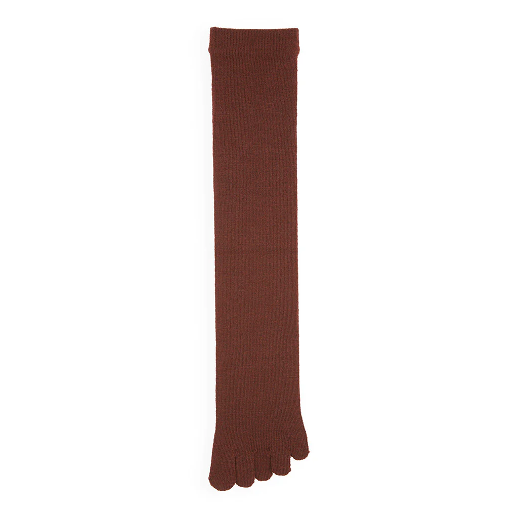 Super Extra Fine Merino Wool  Toe Knee-High Socks - Image 8