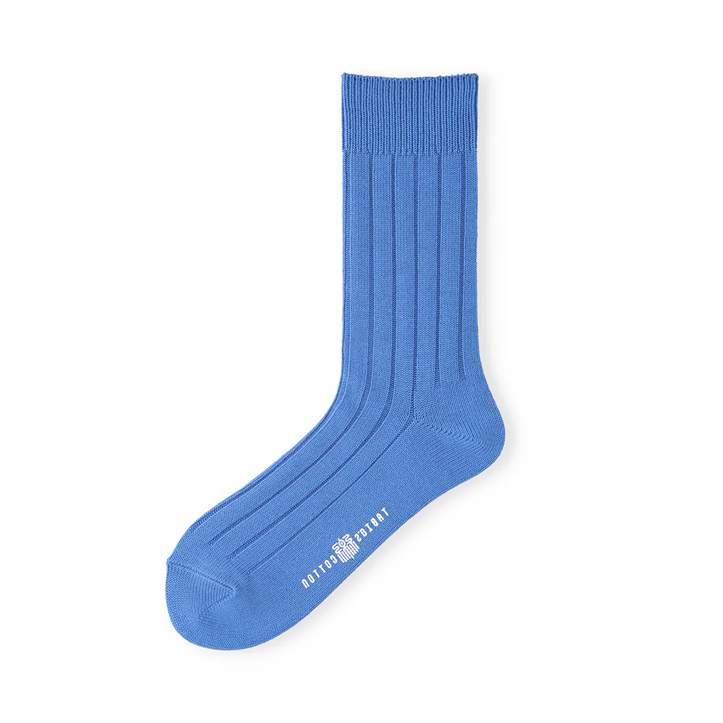 TABIO'S COTTON Wide-Ribbed Crew Socks - Image 10