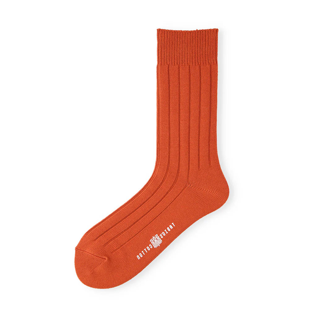 TABIO'S COTTON Wide-Ribbed Crew Socks - Image 4