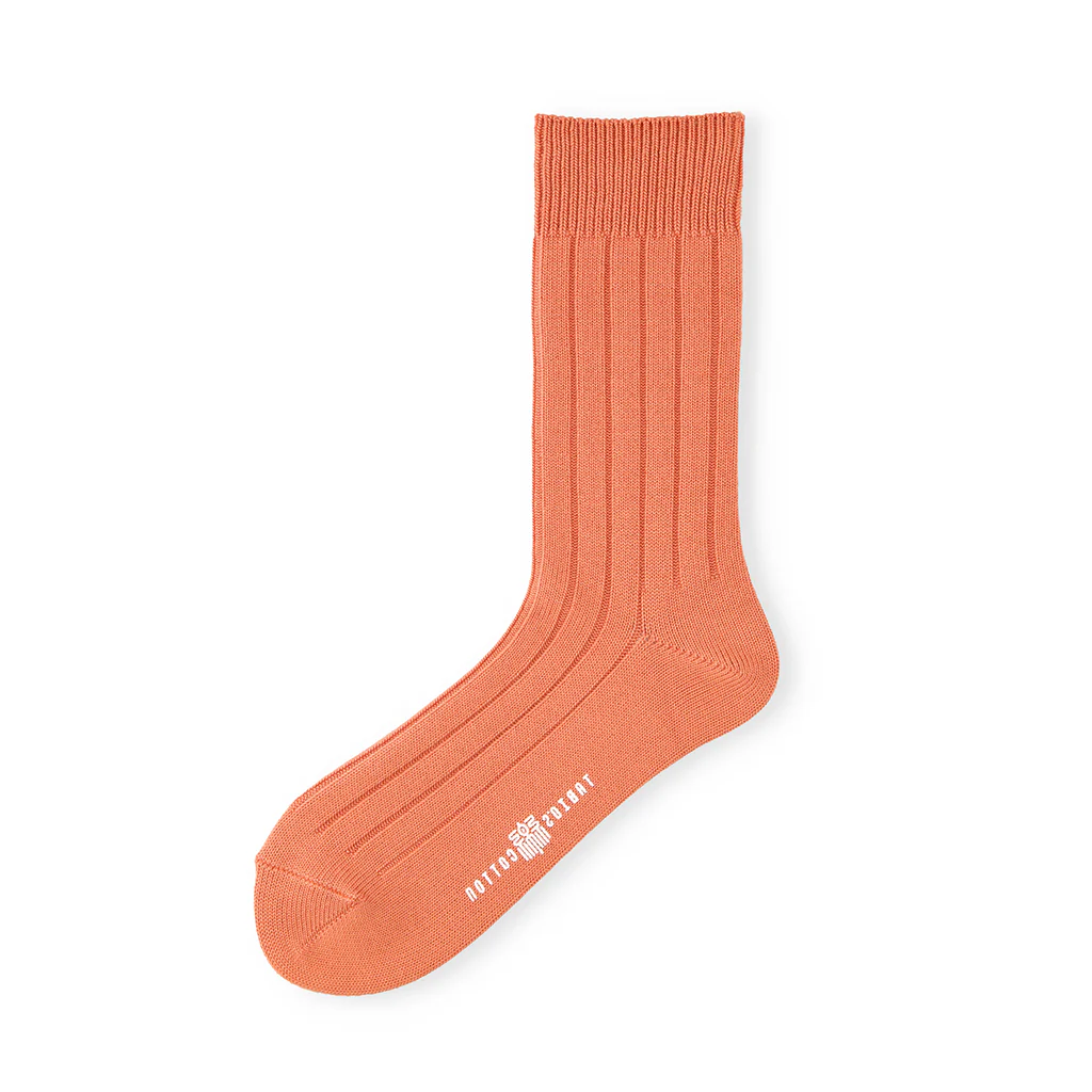 TABIO'S COTTON Wide-Ribbed Crew Socks - Image 7