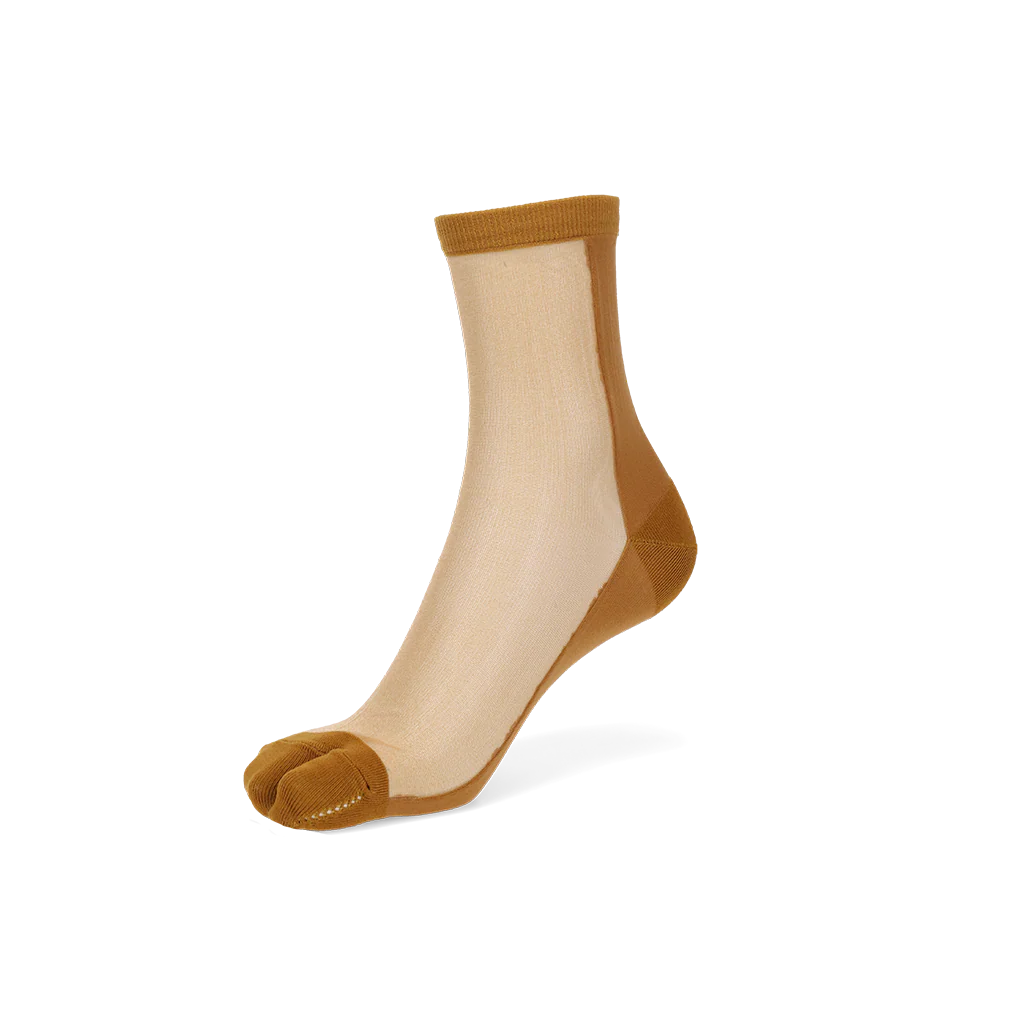 Two-Tone Tabi Crew Socks - Image 11