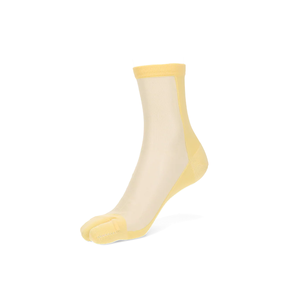 Two-Tone Tabi Crew Socks - Image 13