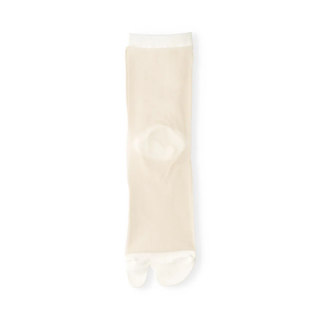 Two-Tone Tabi Crew Socks - Image 8