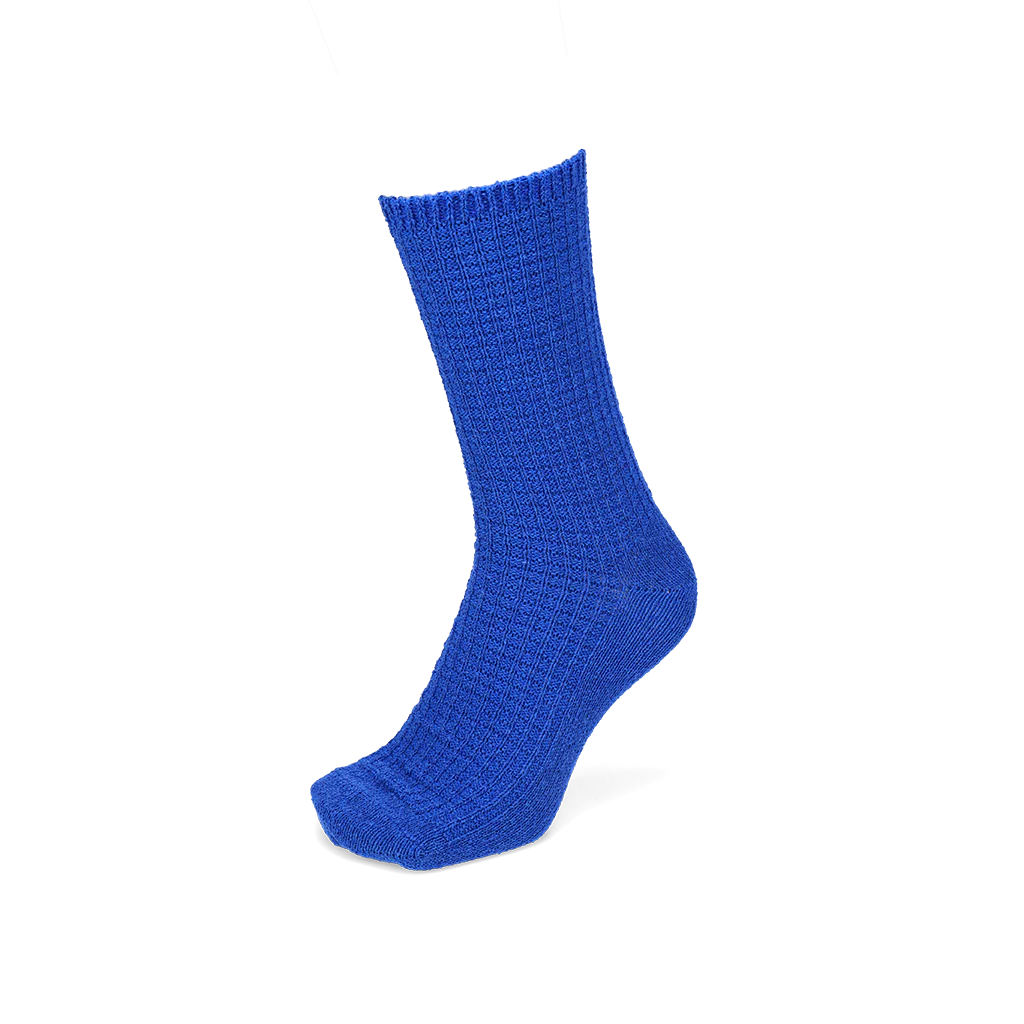 Washi Waffle-Knit Crew Socks - Image 7