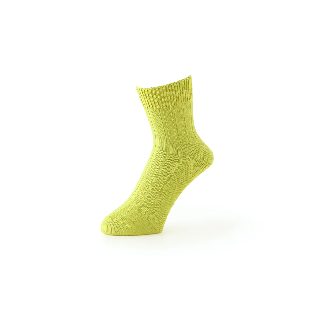 Wide-Ribbed Cotton Quarter Socks - Image 12
