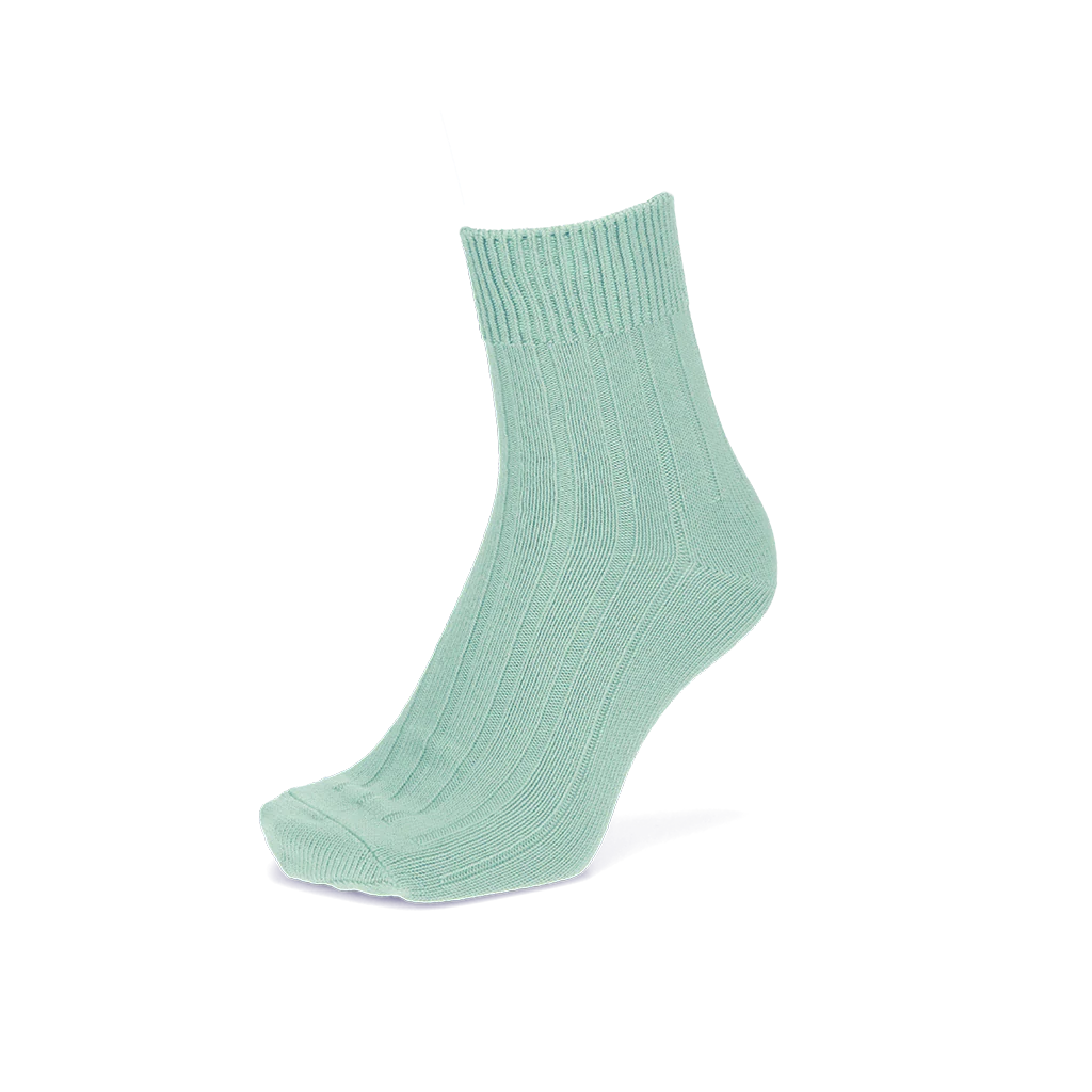 Wide-Ribbed Cotton Quarter Socks - Image 15