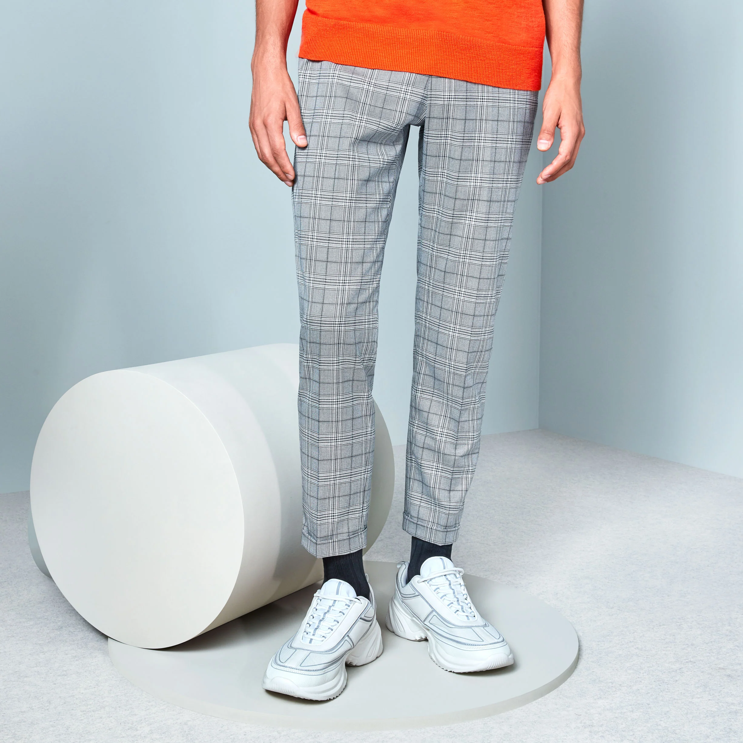 Wide-Ribbed Cotton Quarter Socks - Image 6