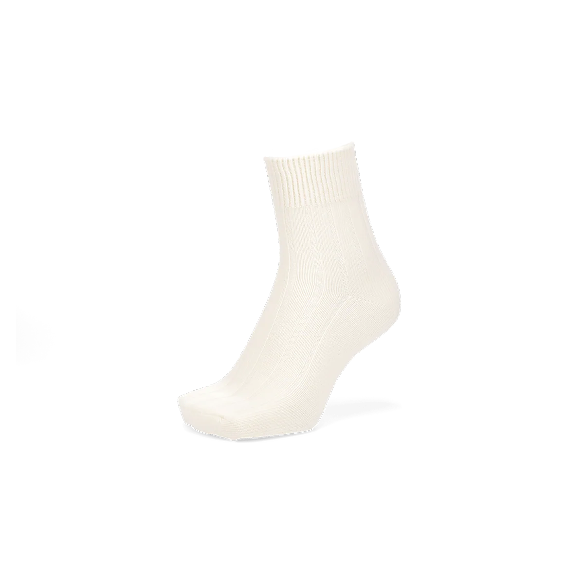 Wide-Ribbed Cotton Quarter Socks - Image 9