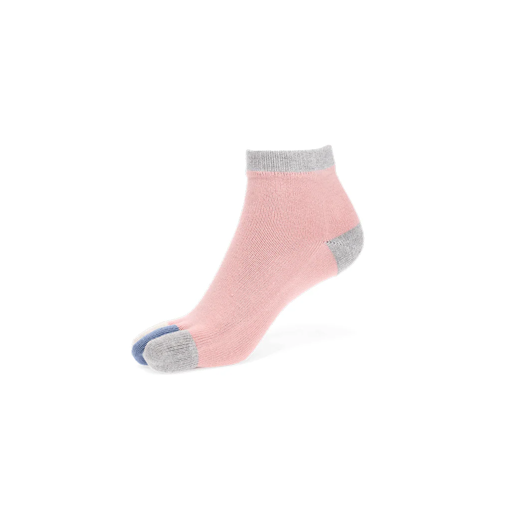 Colorful Toes Cotton  Quarter Socks - Image 13