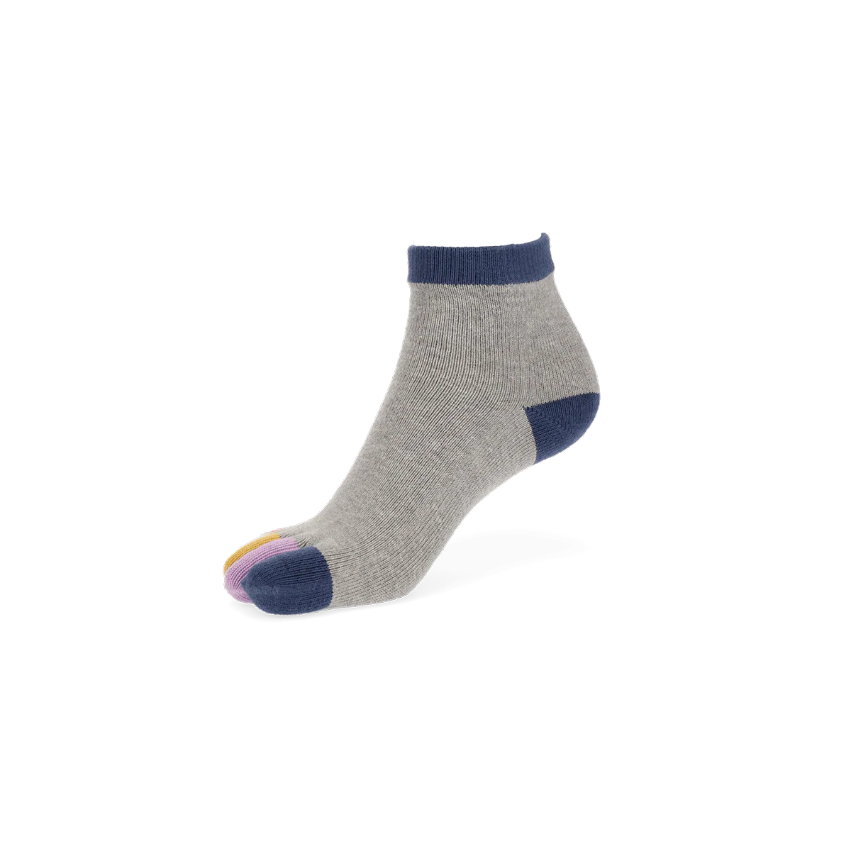 Colorful Toes Cotton  Quarter Socks - Image 9