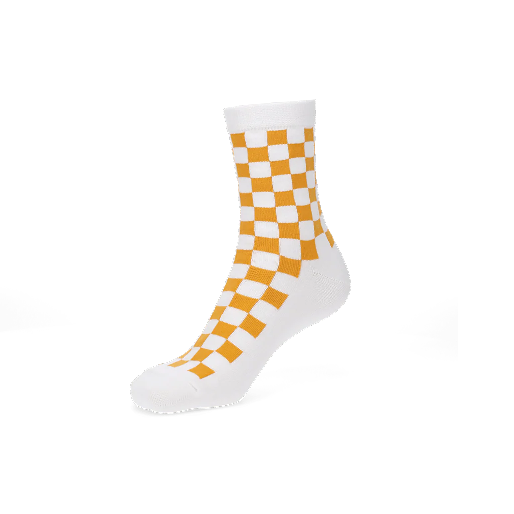 Plaid Cotton Crew Socks - Image 3