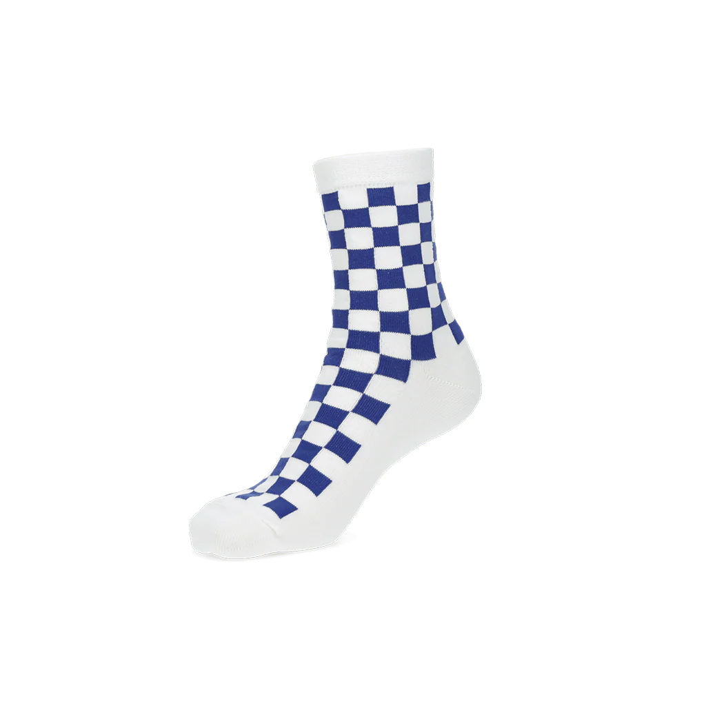 Plaid Cotton Crew Socks - Image 4