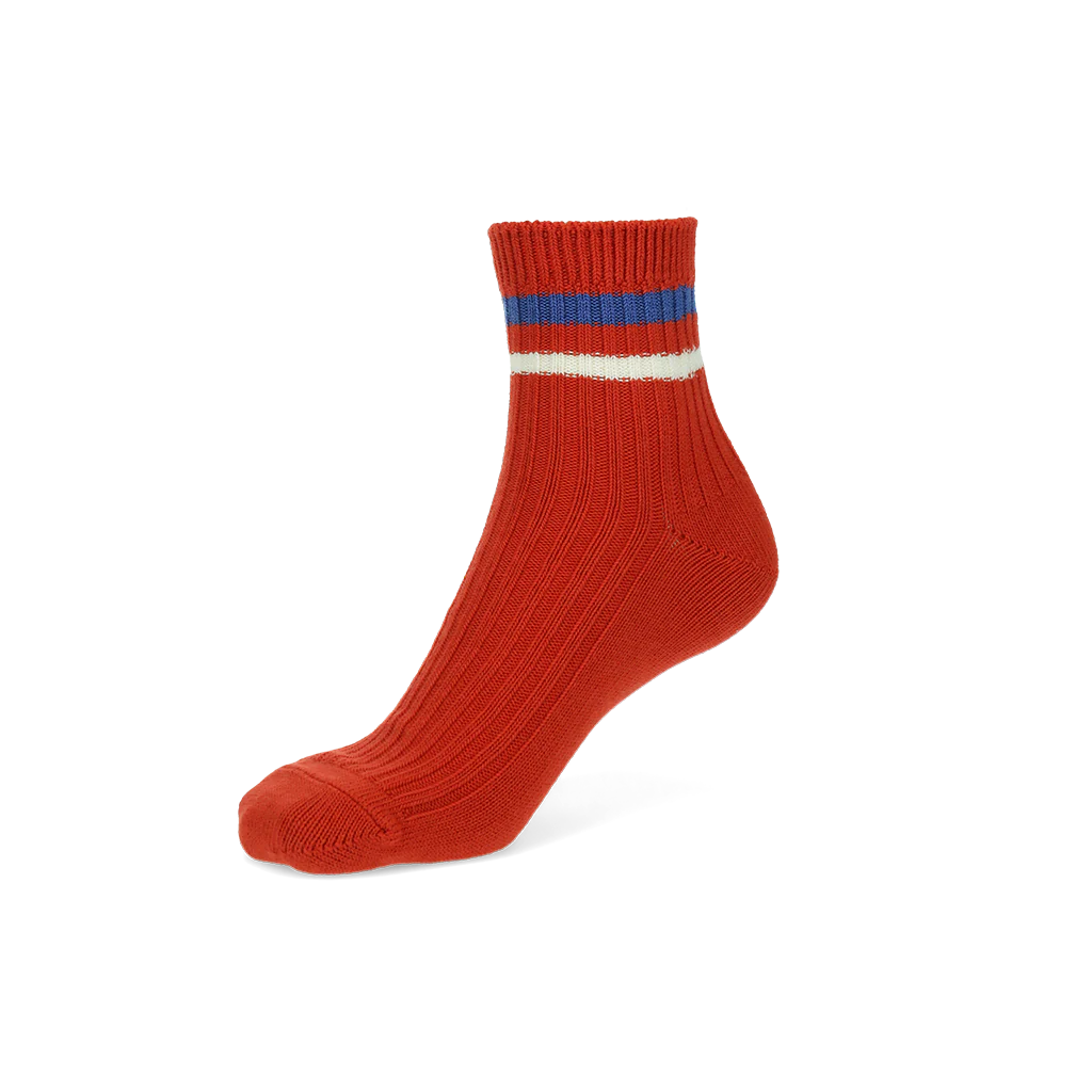 Striped Cotton  Quarter Socks - Image 10