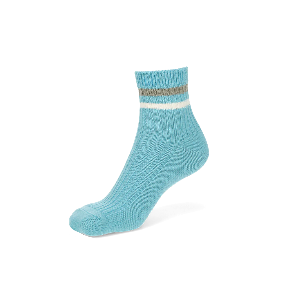 Striped Cotton  Quarter Socks - Image 12
