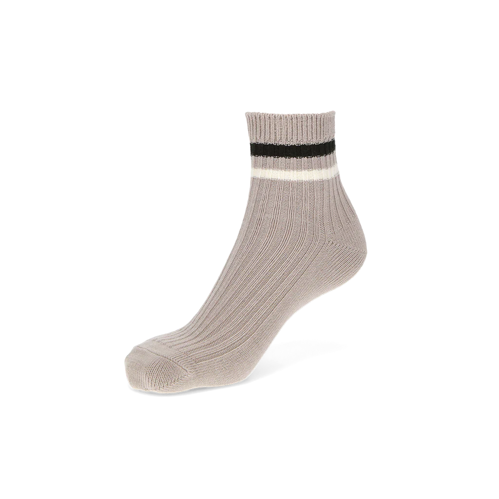 Striped Cotton  Quarter Socks - Image 8