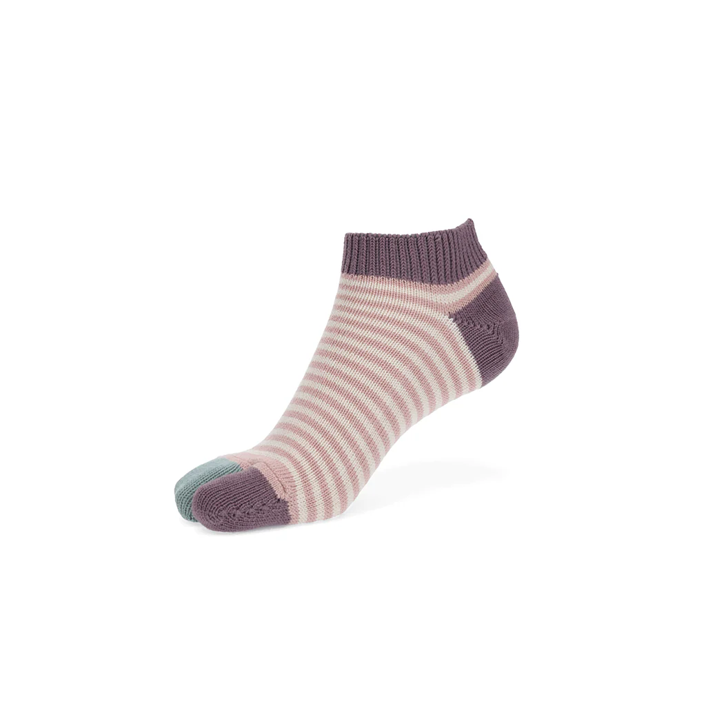 Striped Cotton Tabi  Ankle Socks - Image 5