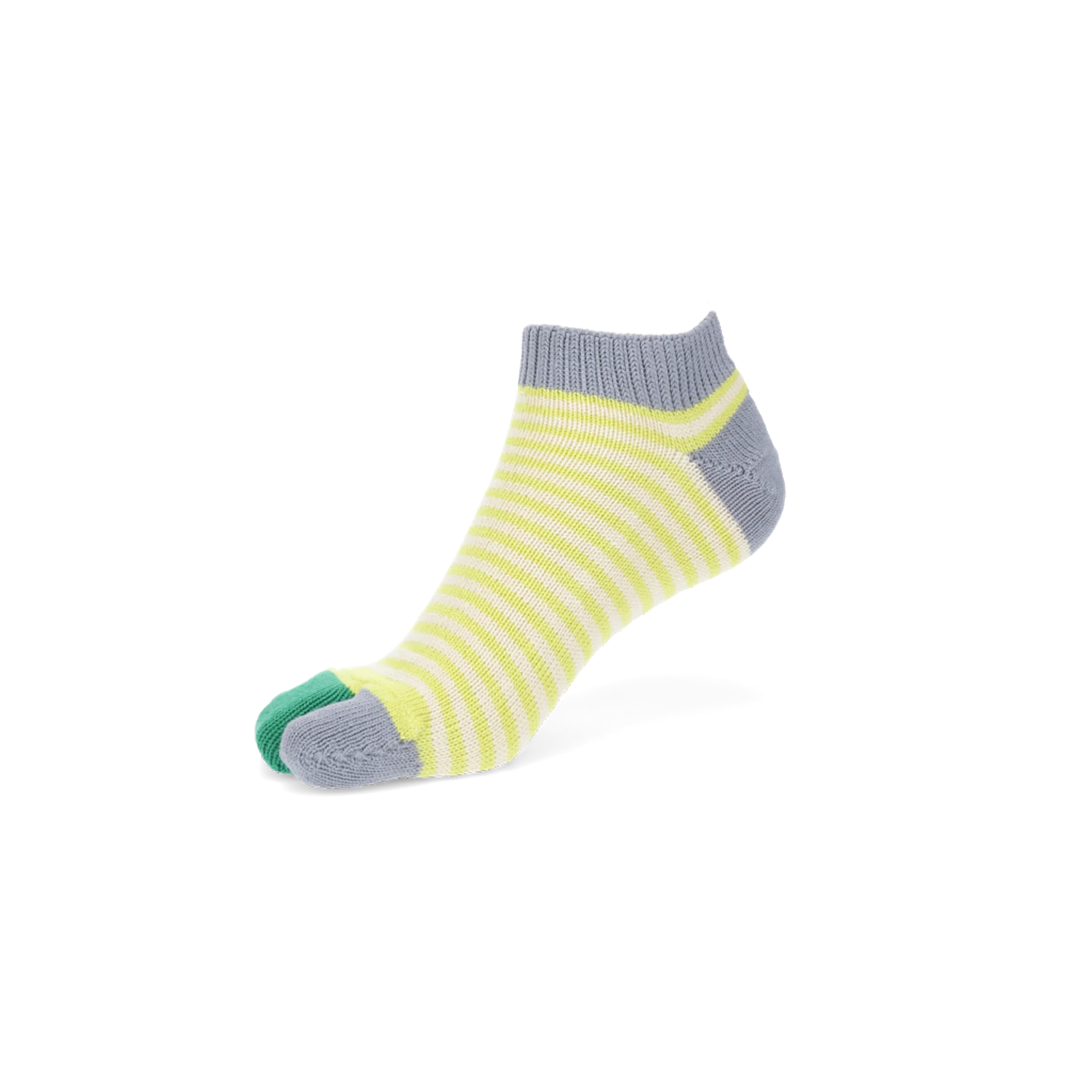 Striped Cotton Tabi  Ankle Socks - Image 7
