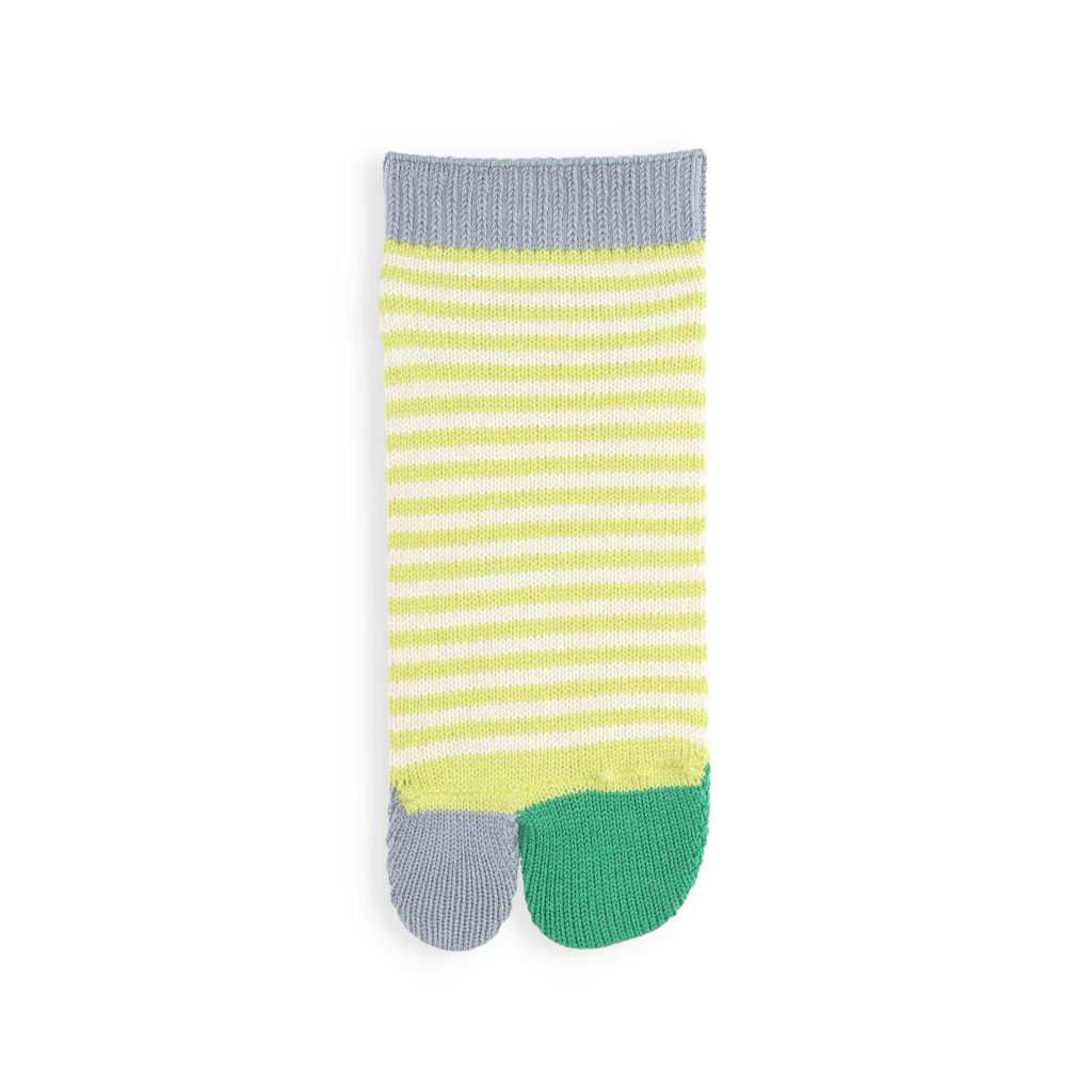 Striped Cotton Tabi  Ankle Socks - Image 8