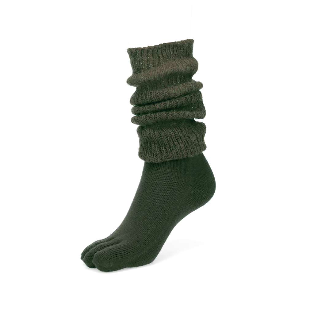 Merino Leg Warmers Toe Socks - Image 16